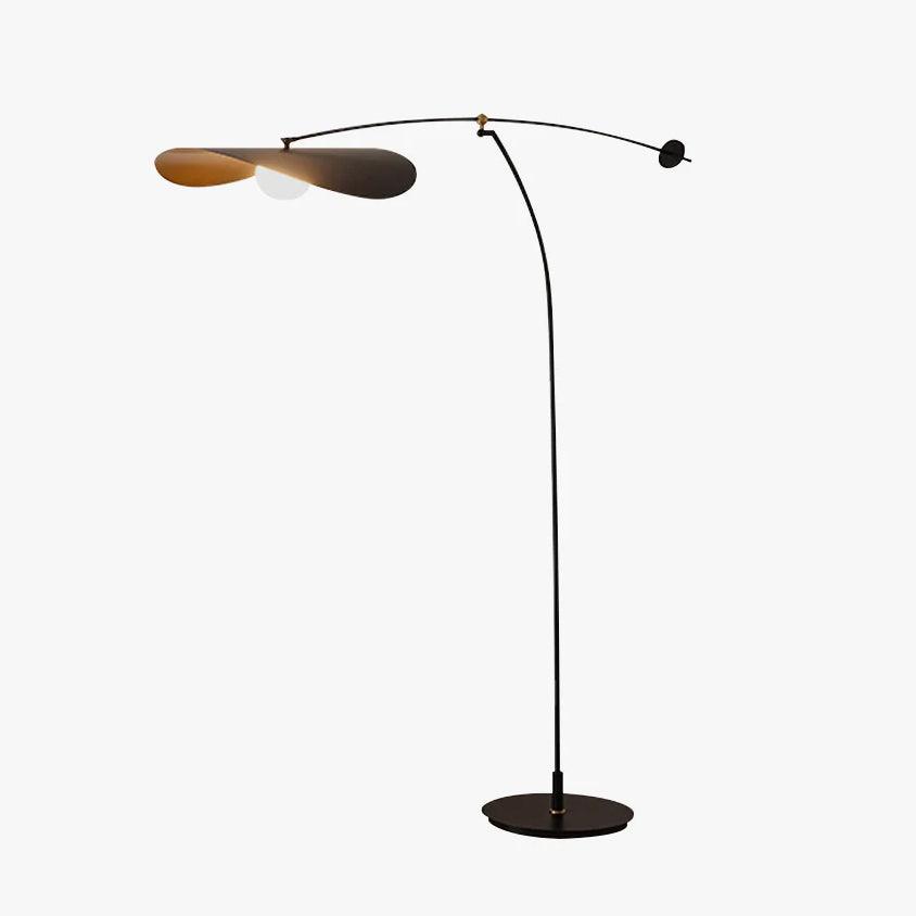 Alonso Floor Light, Floor Lamp, Metal, W 120cm x H 160 cm