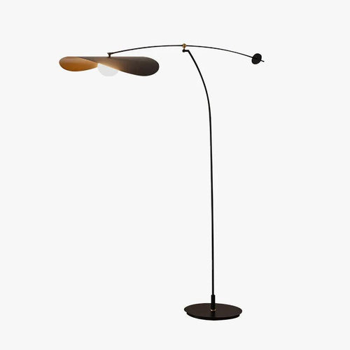 Alonso Floor Light, Floor Lamp, Metal, W 120cm x H 160 cm