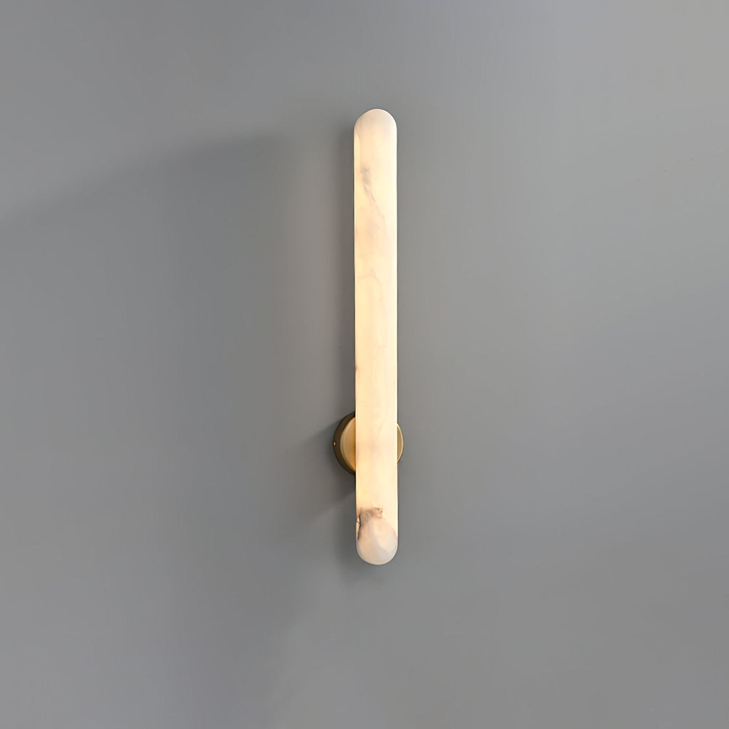 Alunari Alabaster Wall Light, Hardwired Wall Sconce, detail 7