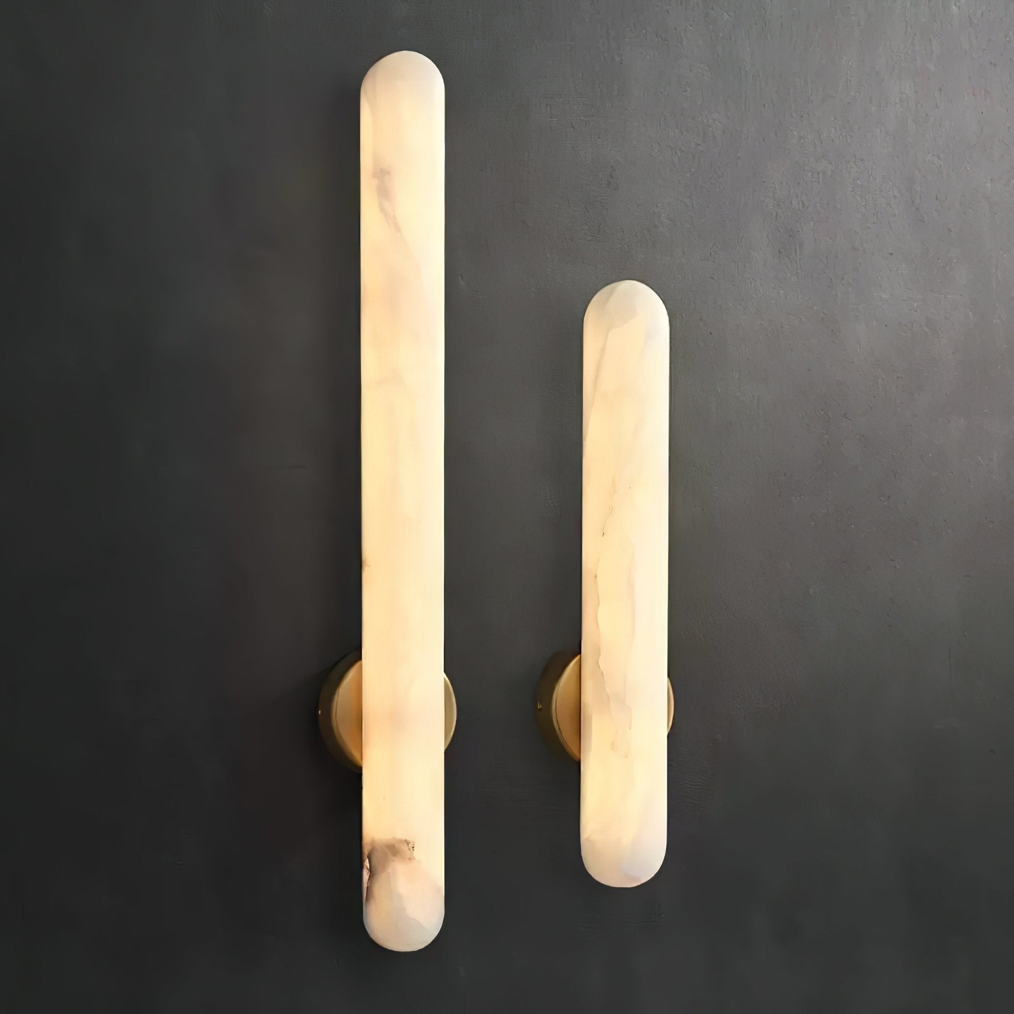 Alunari Alabaster Wall Light, Hardwired Wall Sconce, detail 8