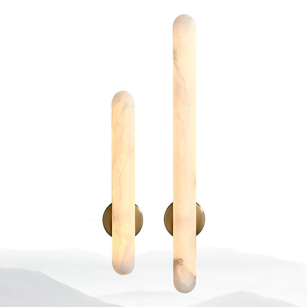 Alunari Alabaster Wall Light, Hardwired Wall Sconce, detail 10