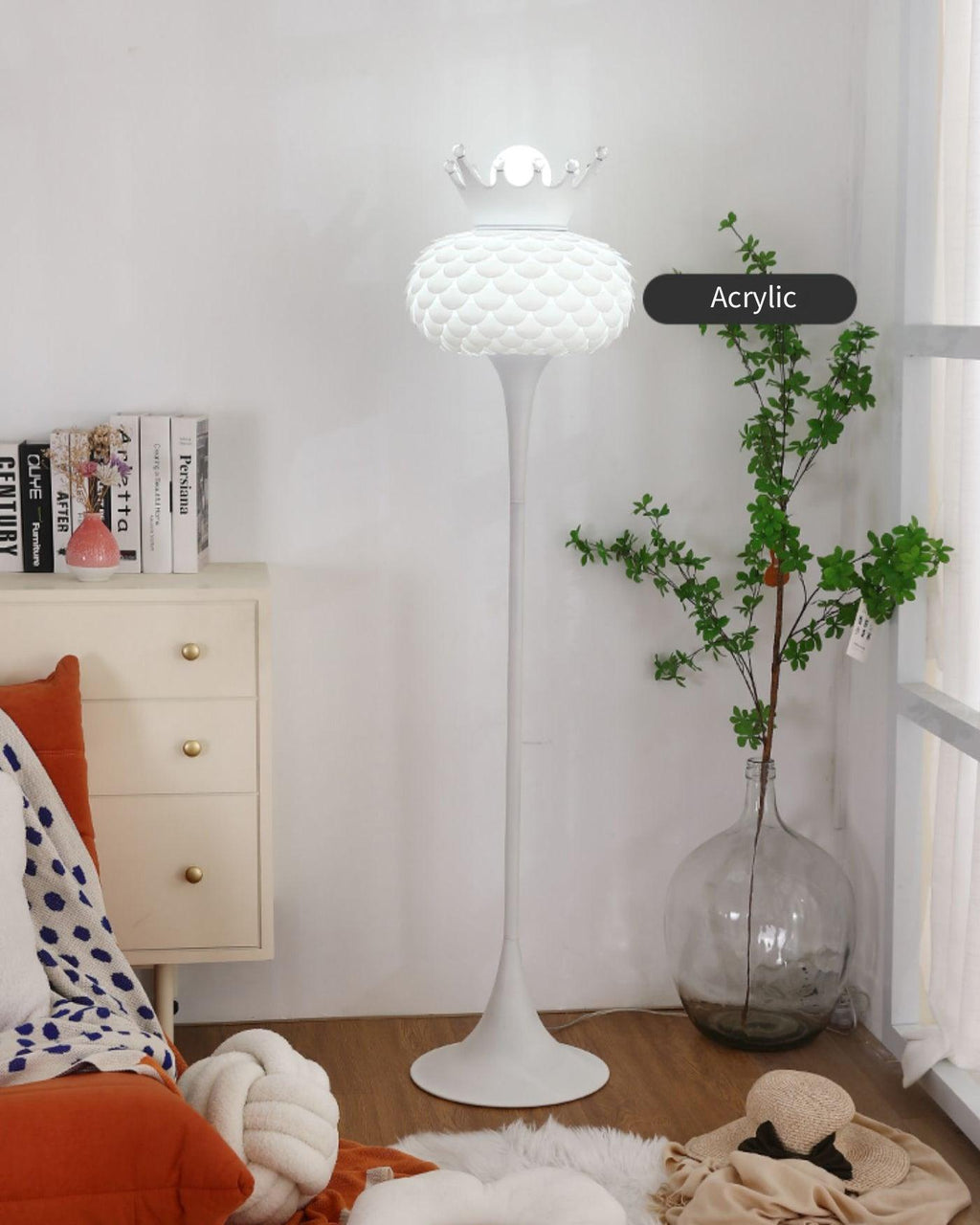 Aluvia Crown Floor Light, Floor Lamp, detail 4
