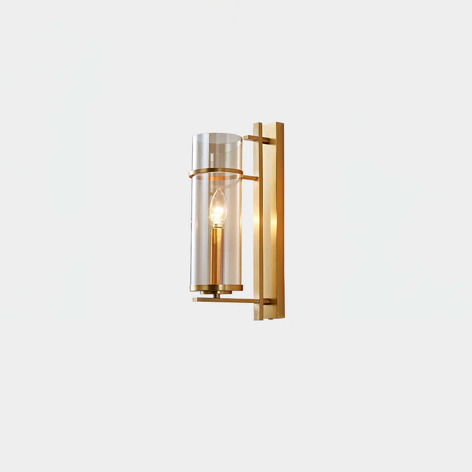 Amalfi Wall Light - Dia 10cm x H 40cm Metal, Hardwired Wall Sconce, detail 11