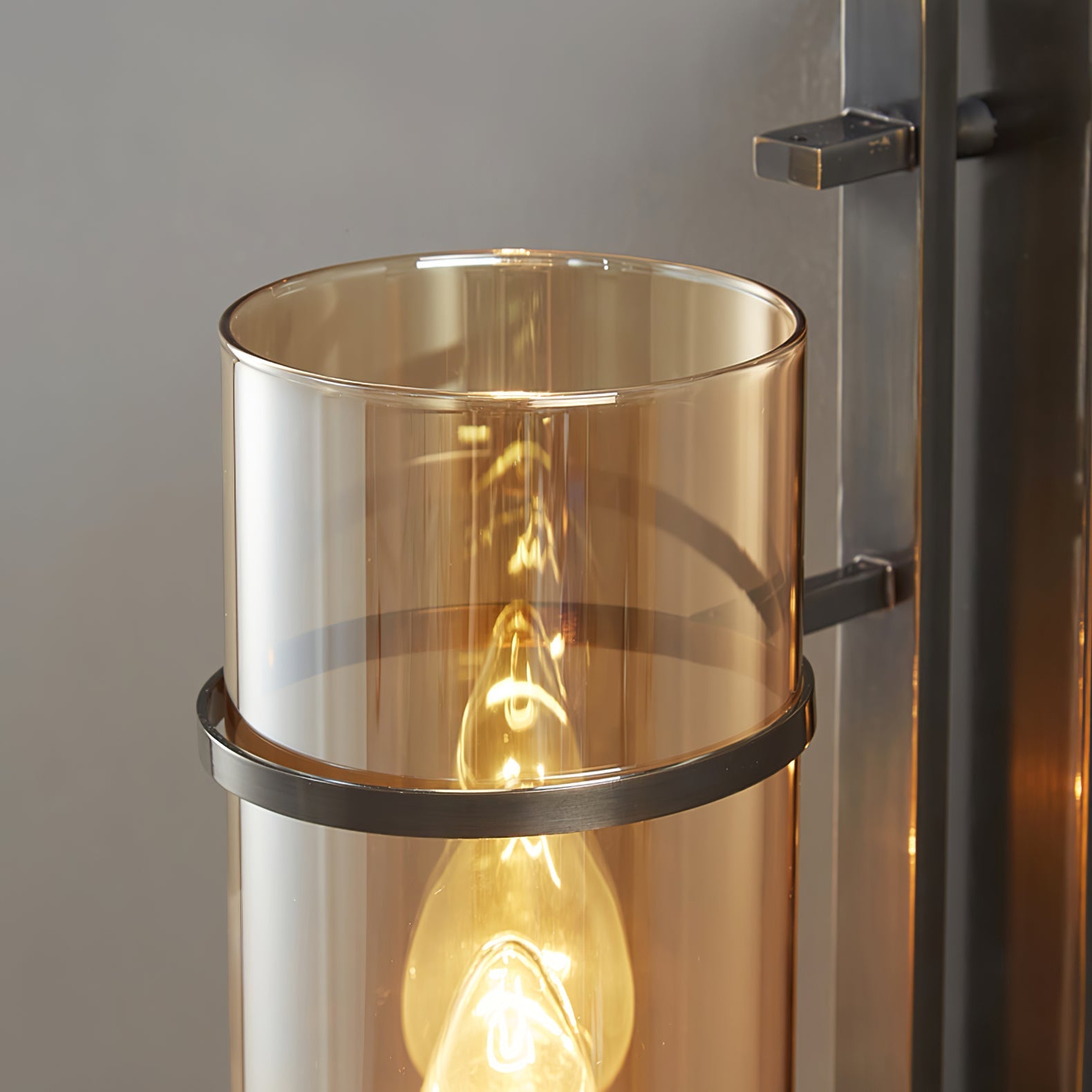 Amalfi Wall Light - Dia 10cm x H 40cm Metal, Hardwired Wall Sconce, detail 16