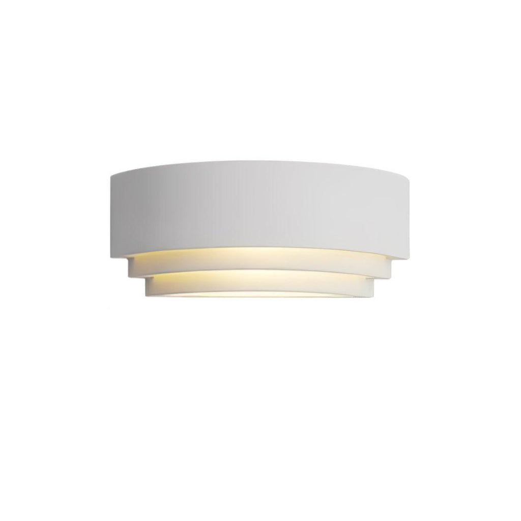 Amalfi Wall Light - Dia 31cm x H 10cm Resin, Hardwired Wall Sconce
