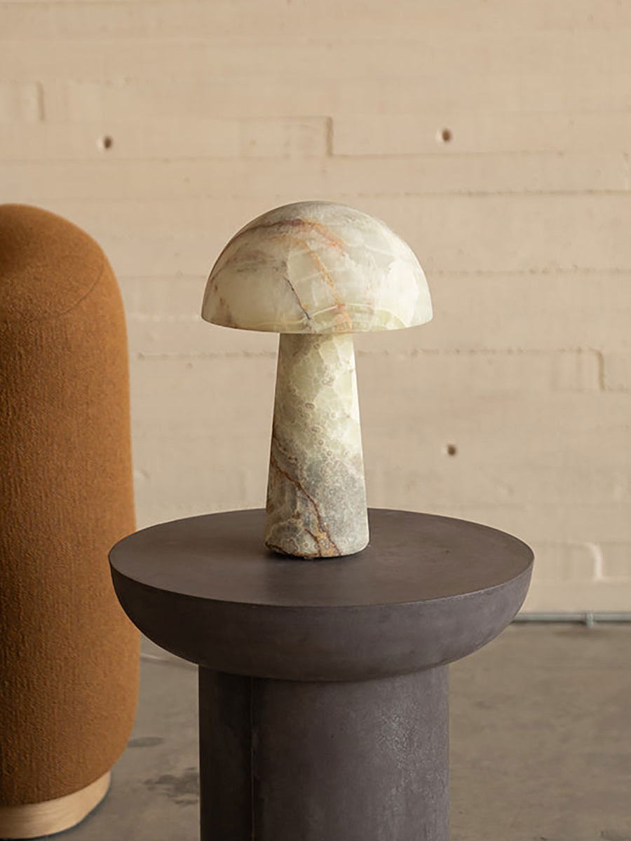 Aurora Jade Table Light, Bedside Table Lamp, detail 9