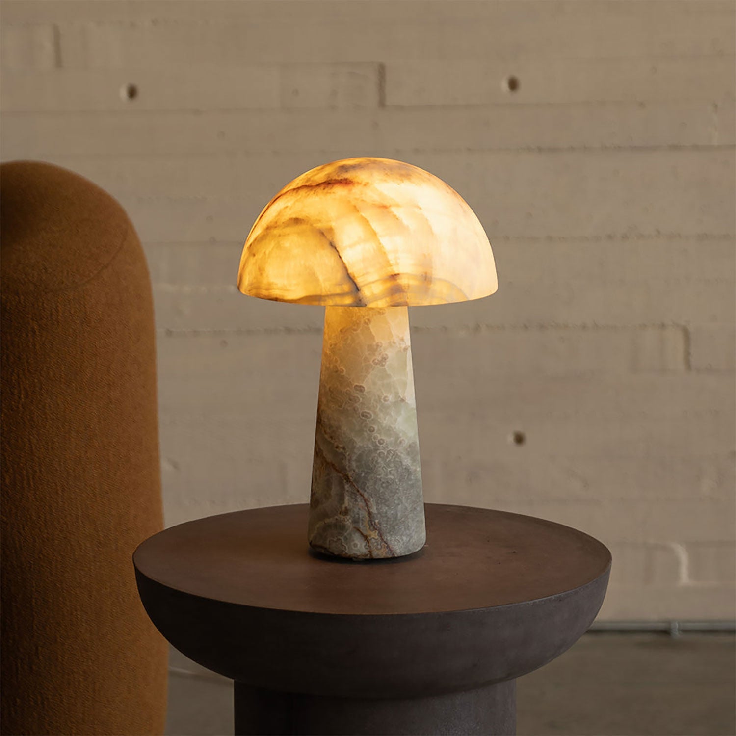 Aurora Jade Table Light, Bedside Table Lamp, detail 2