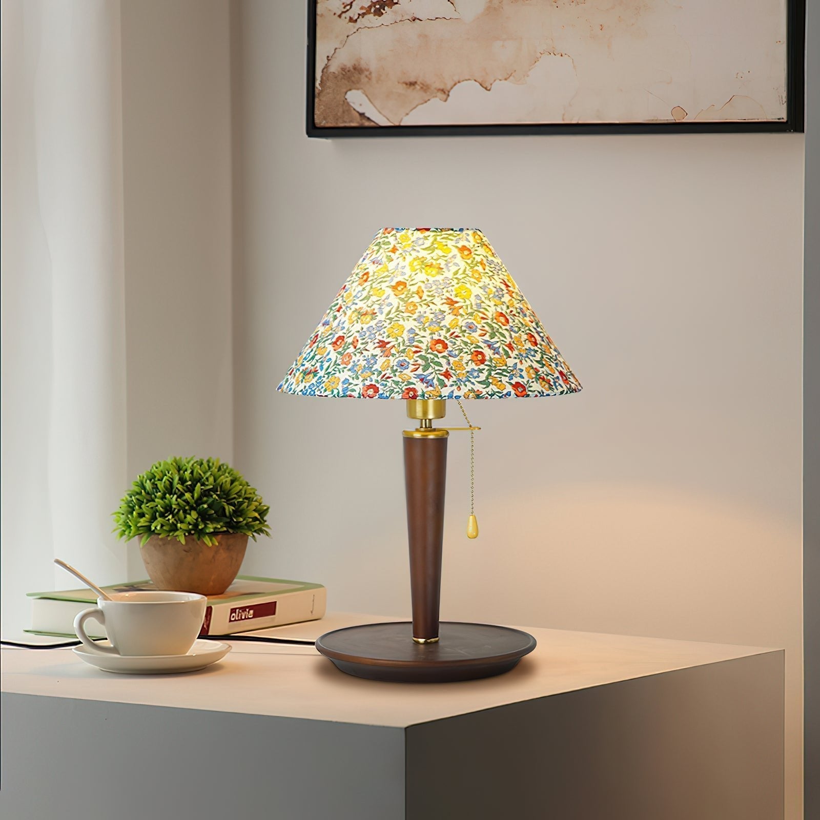 Amelia Blossom Table Light, Bedside Table Lamp, detail 5