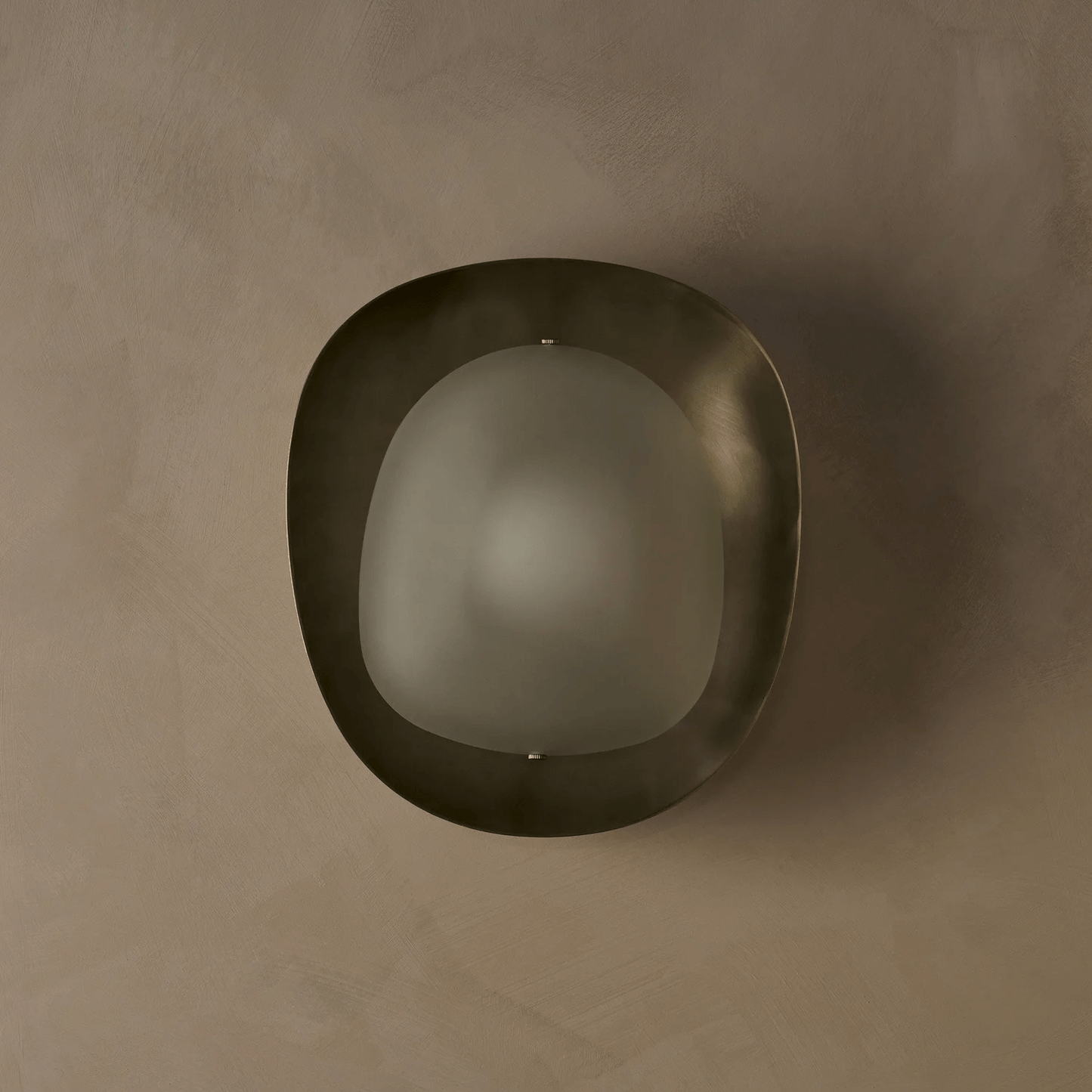 Amorphous Wall Light, Hardwired Wall Sconce, Metal, Dia 28cm x H 32cm