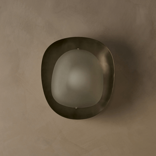 Amorphous Wall Light, Hardwired Wall Sconce, Metal, Dia 28cm x H 32cm