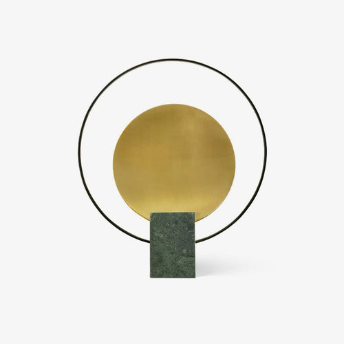 Amos Camden Table Light, Bedside Table Lamp, Metal, ∅ 16.1″ x H 18.5″