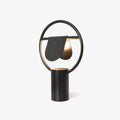 Anae Table Light, Bedside Table Lamp, Metal, ∅ 11.8″ x H 20.5″