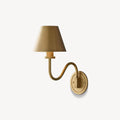 Anette Wall Light, Hardwired Wall Sconce, Brass, L 15cm