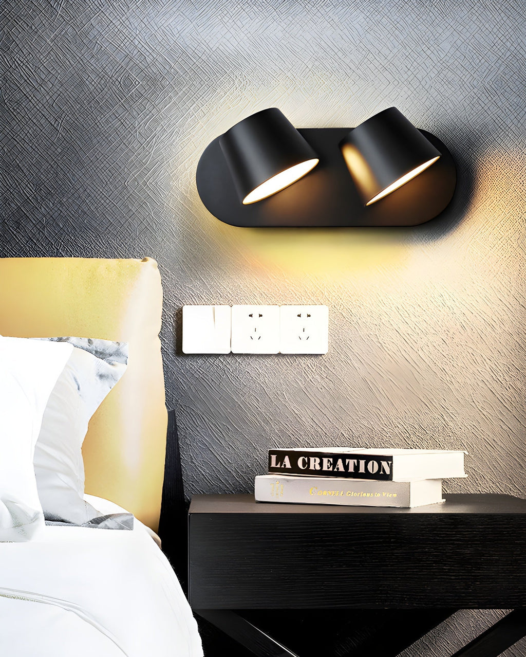 Angle Adjustable Plug-In Wall Light, Plug-In Wall Sconce, detail 24
