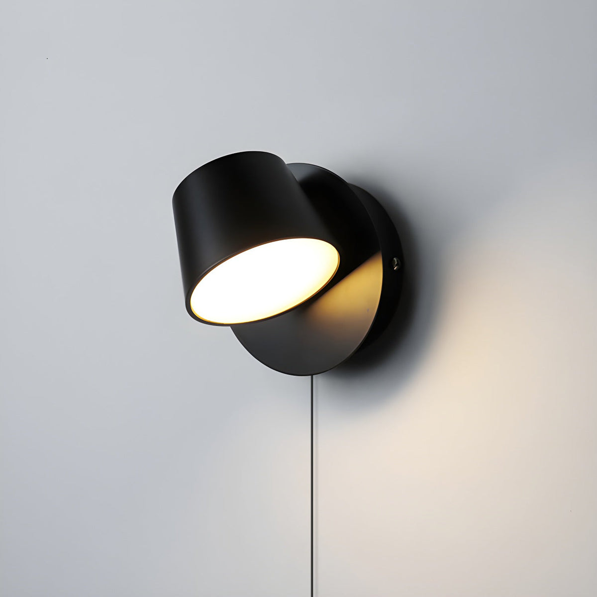 Angle Adjustable Plug-In Wall Light, Plug-In Wall Sconce, detail 9