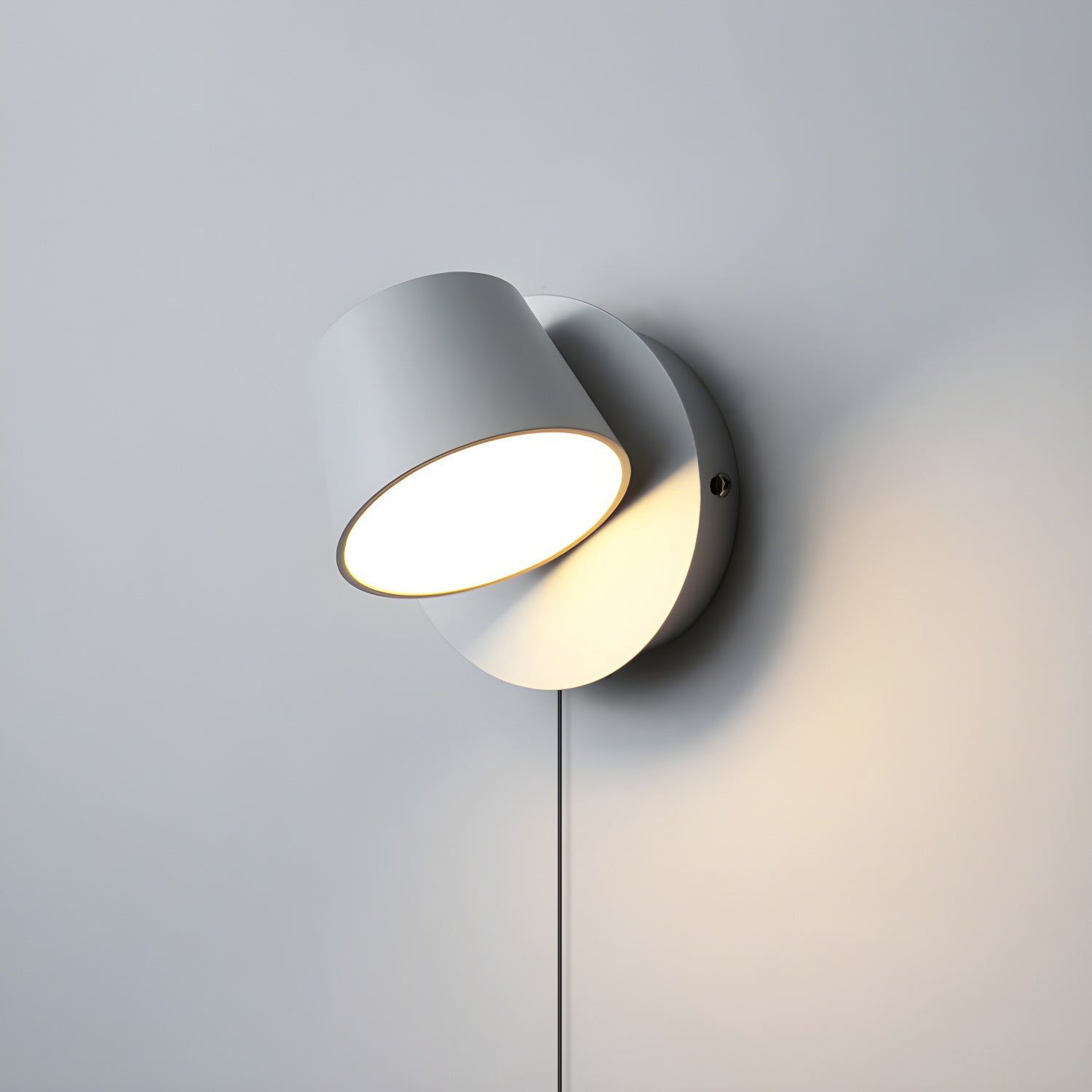 Angle Adjustable Plug-In Wall Light, Plug-In Wall Sconce, detail 7
