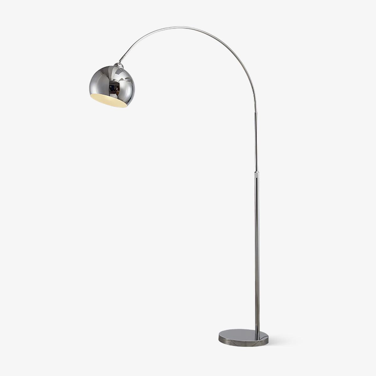 Angler Floor Light, Floor Lamp, Metal, ∅ 43.3″ x H 74.8″