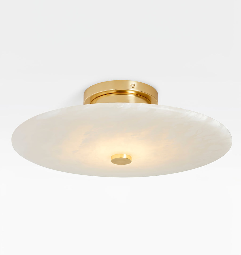 Ankeny Alabaster Wall Light, Hardwired Wall Sconce, detail 13