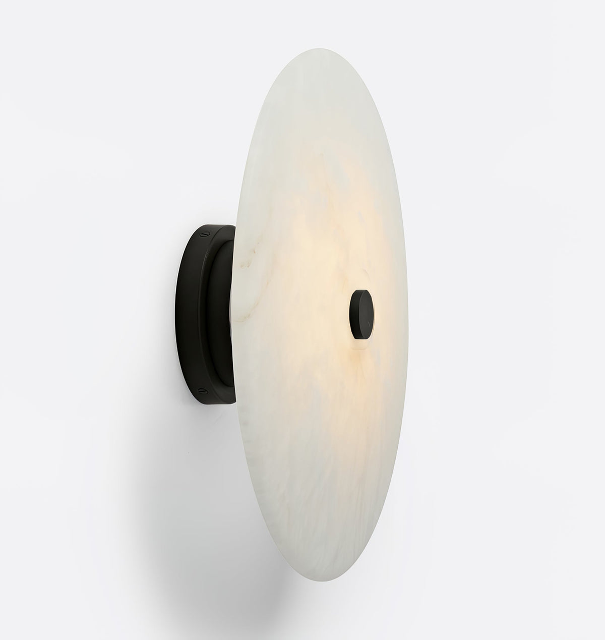 Ankeny Alabaster Wall Light, Hardwired Wall Sconce, detail 18