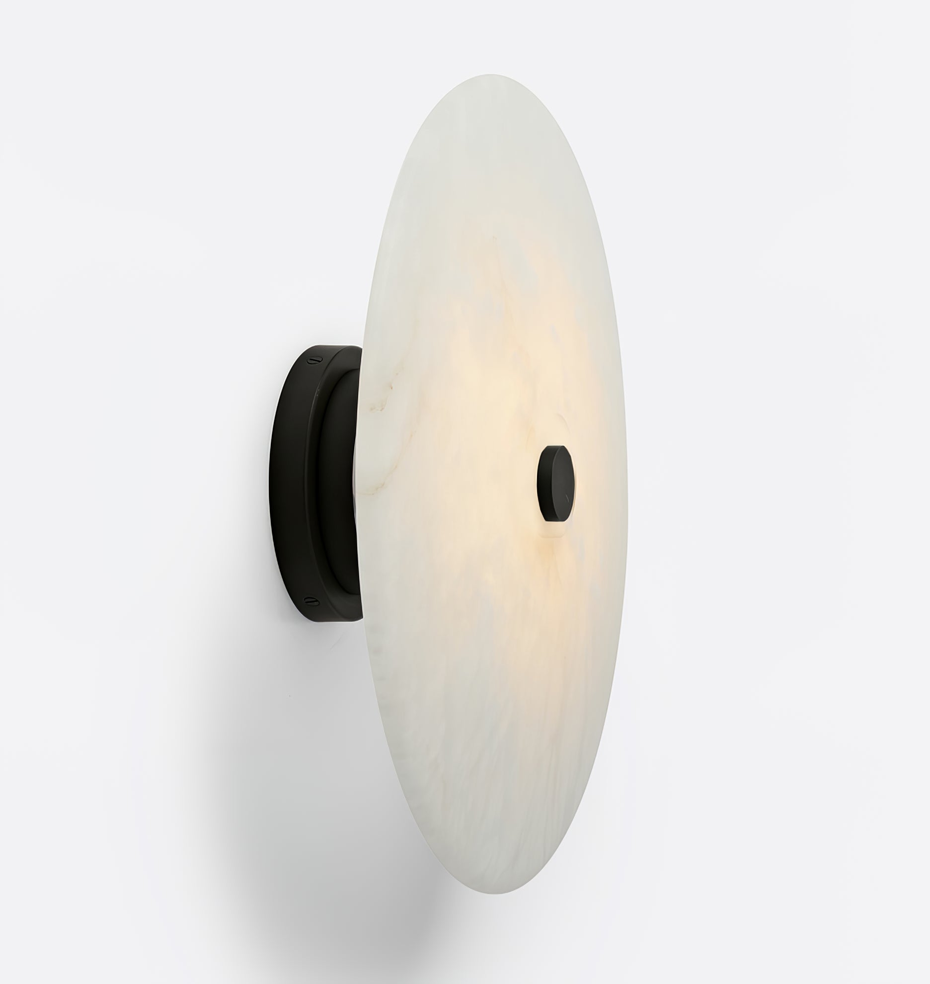 Ankeny Alabaster Wall Light, Hardwired Wall Sconce, detail 18
