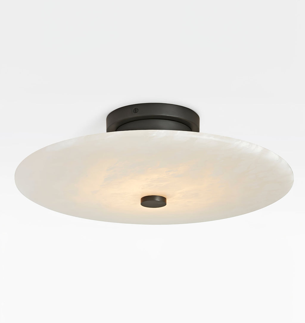 Ankeny Alabaster Wall Light, Hardwired Wall Sconce, detail 15