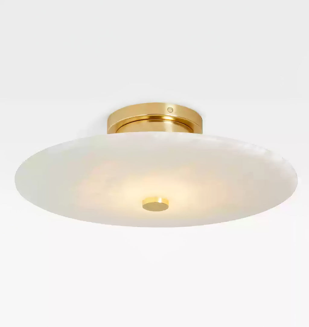 Ankeny Alabaster Wall Light, Hardwired Wall Sconce, detail 7