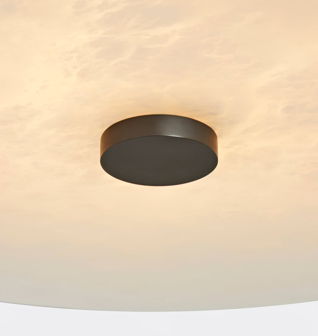 Ankeny Alabaster Wall Light, Hardwired Wall Sconce, detail 12