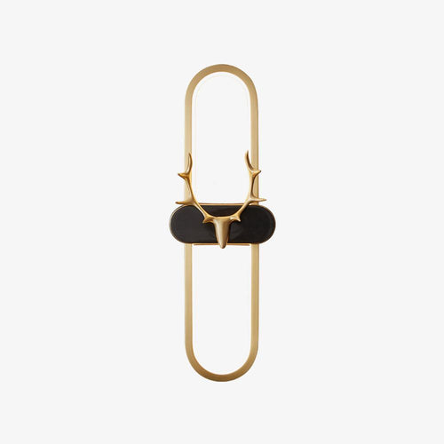 Antlers Halo Wall Light, Bedroom Wall Sconce, detail 2