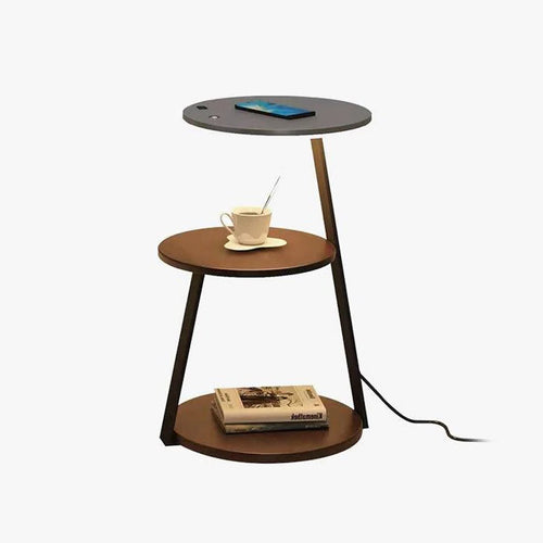 Antony Side Floor Light, Floor Lamp, Iron, ∅ 14.2″ x H 23.6″