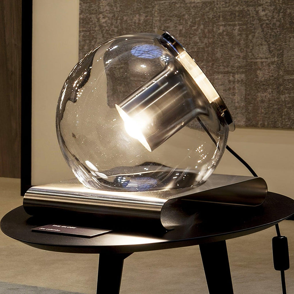 Anvia Glass Table Light, Bedside Table Lamp, detail 2