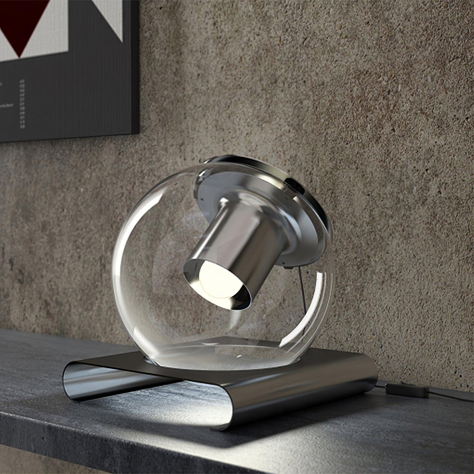 Anvia Glass Table Light, Bedside Table Lamp, detail 8