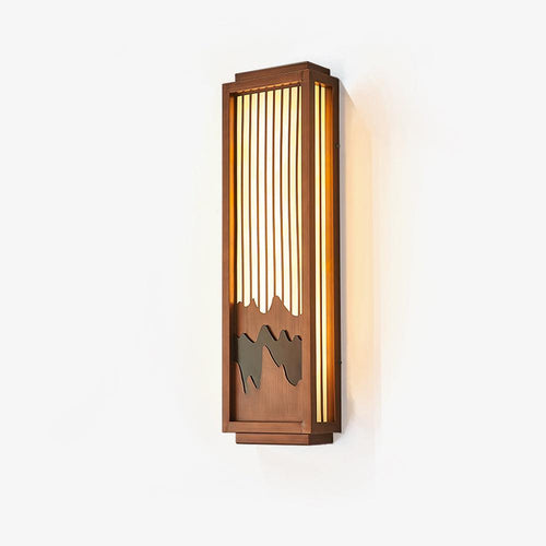Anvia Exterior Wall Light, Outdoor Wall Light, Stainless Steel, L 8.7″ x W 3.9″ x H 29.5″