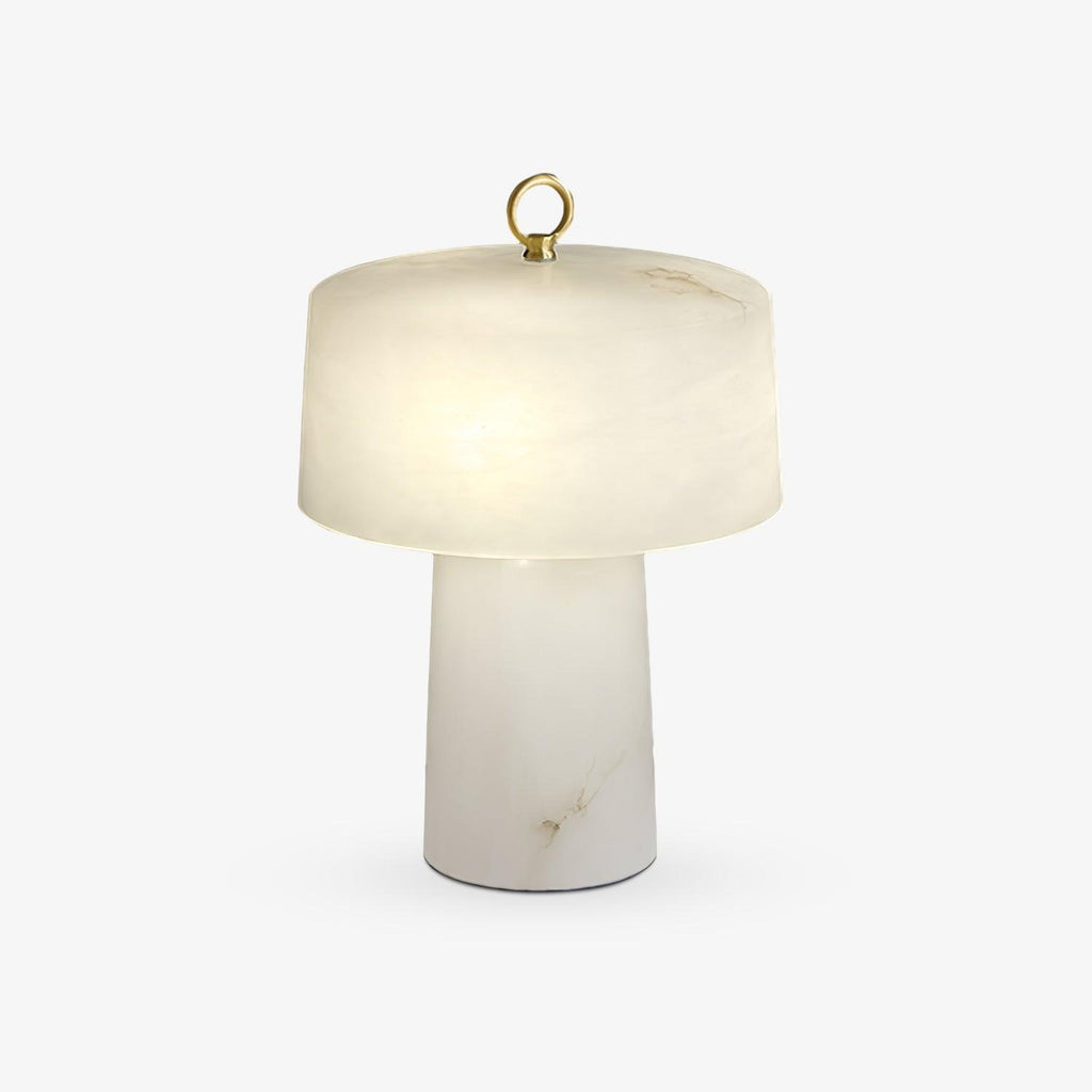 Aogashima Table Light, Bedside Table Lamp, Brass, ∅ 11.8″ x H 16.5″