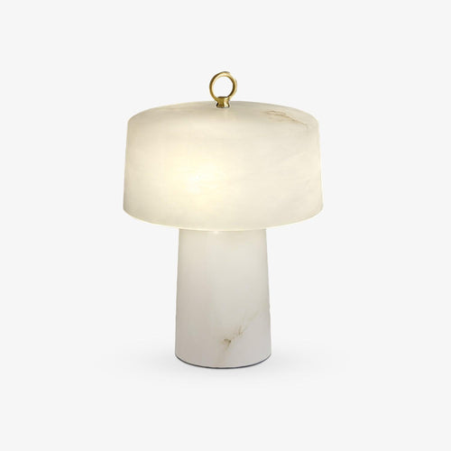 Aogashima Table Light, Bedside Table Lamp, Brass, ∅ 11.8″ x H 16.5″