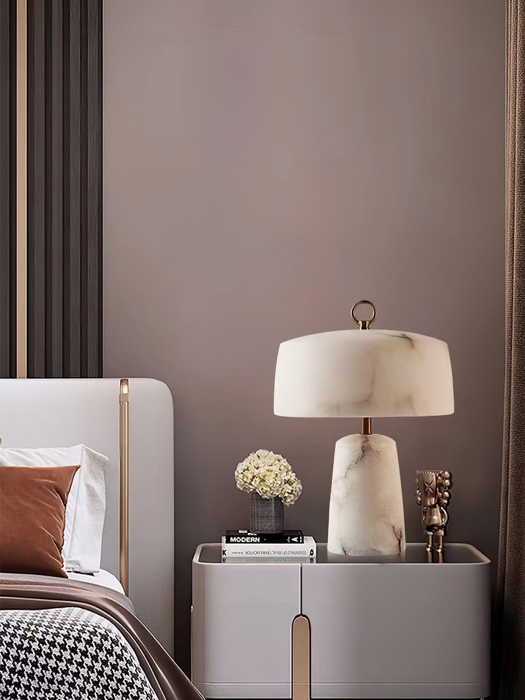 Aogashima Table Light, Bedside Table Lamp, detail 4