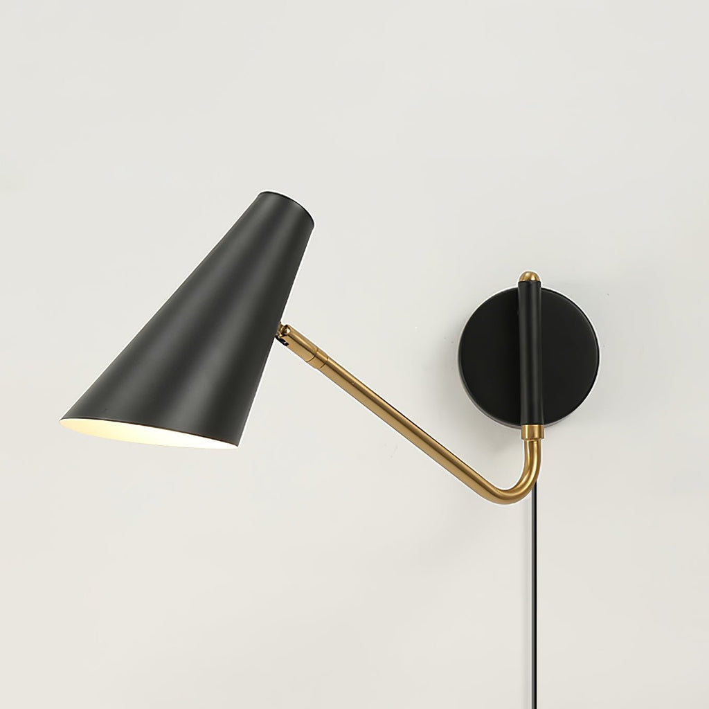 Apex Plug-in Wall Light, Plug-In Wall Sconce, detail 3