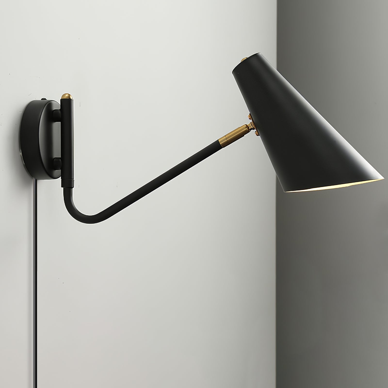 Apex Plug-in Wall Light, Plug-In Wall Sconce, detail 8