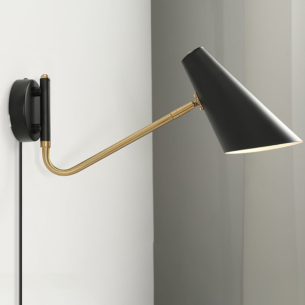 Apex Plug-in Wall Light, Plug-In Wall Sconce, detail 9