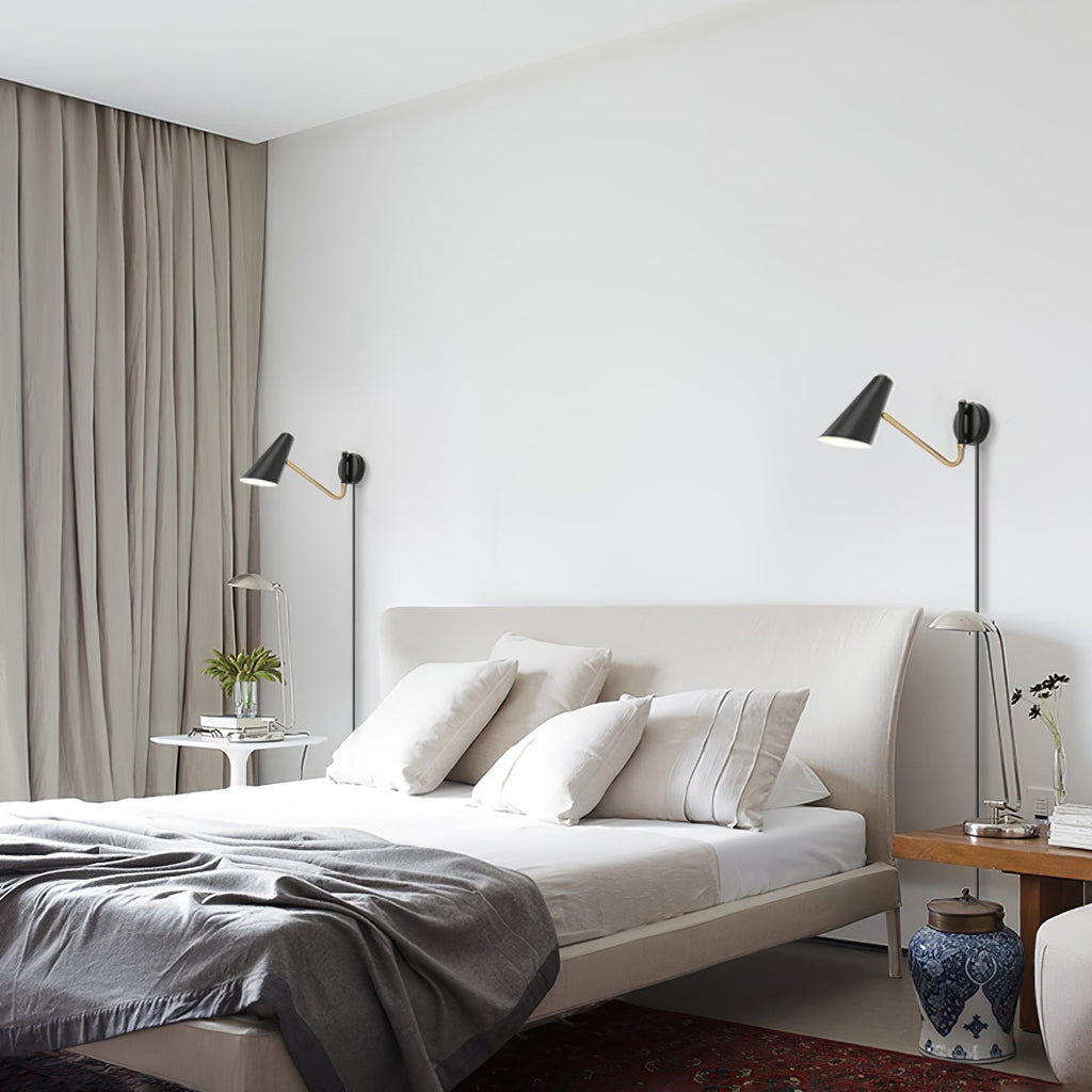 Apex Plug-in Wall Light, Plug-In Wall Sconce, detail 5