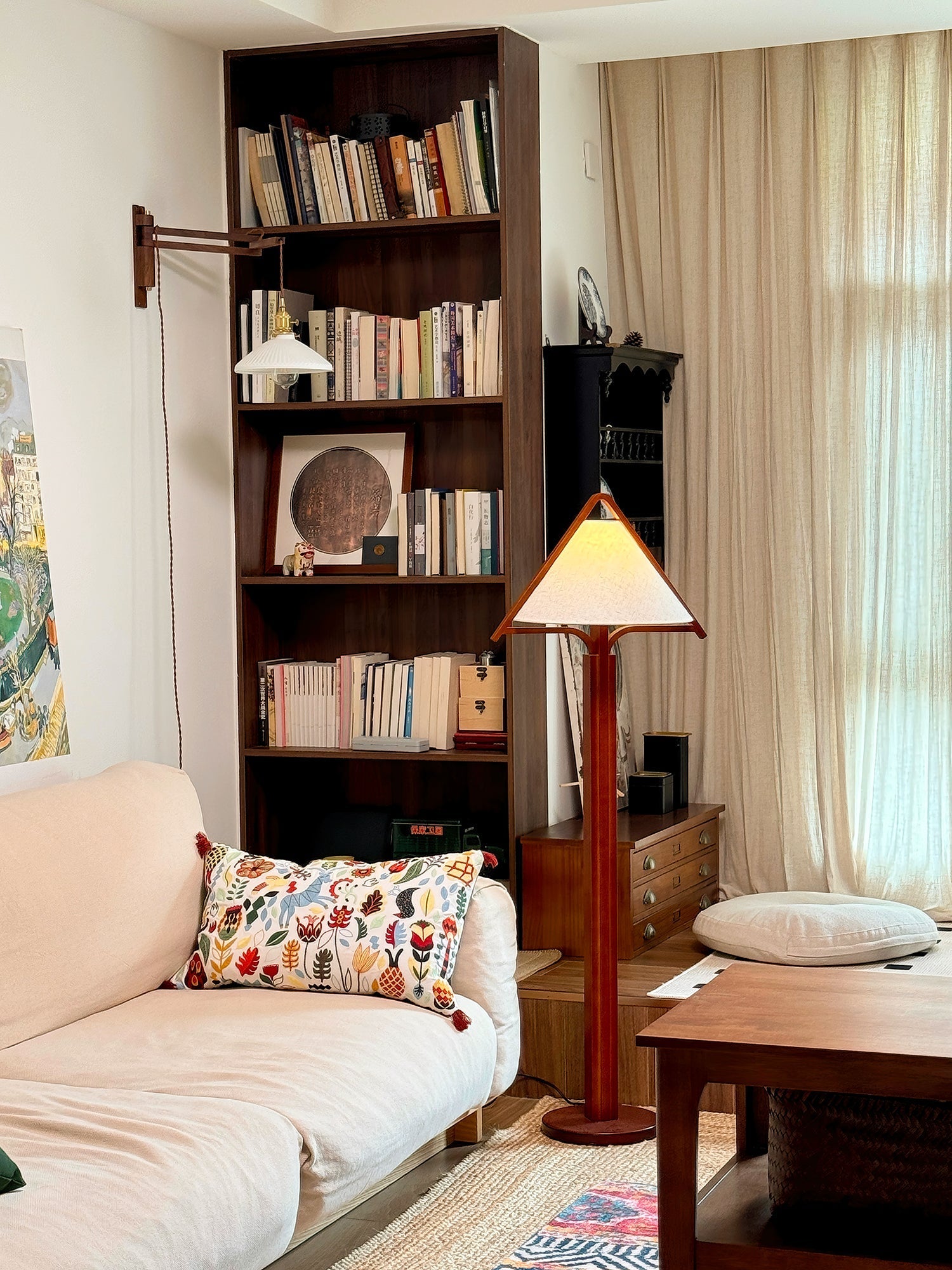 Apex Triangle Shade Floor Light, Floor Lamp, detail 14