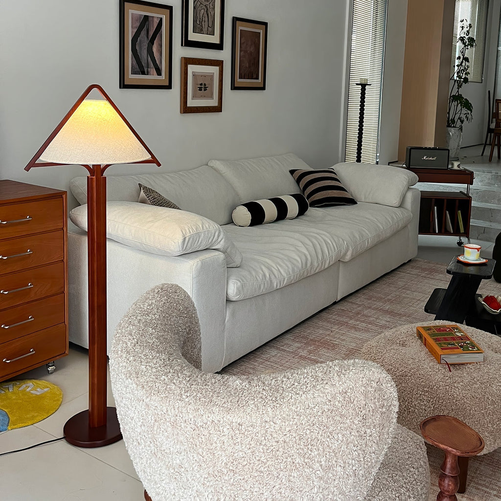 Apex Triangle Shade Floor Light, Floor Lamp, detail 6