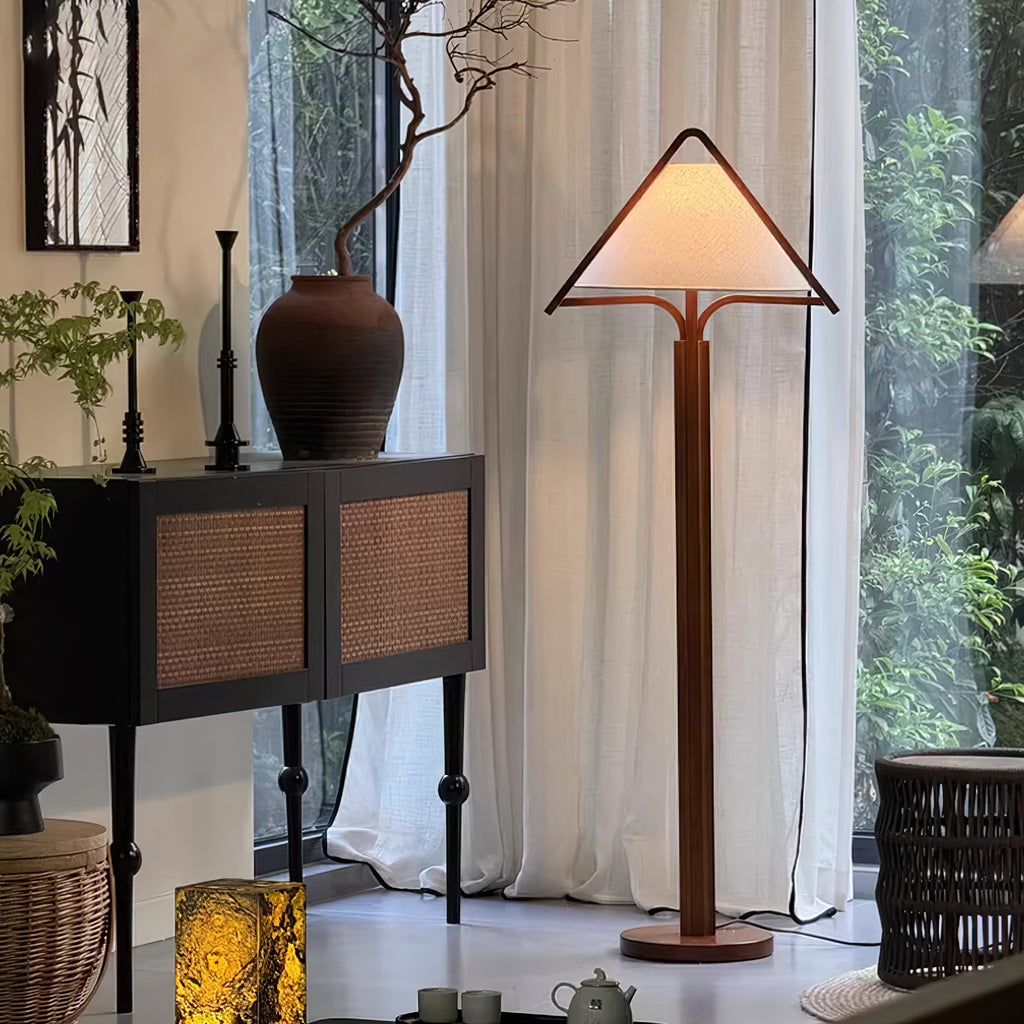 Apex Triangle Shade Floor Light, Floor Lamp, detail 3