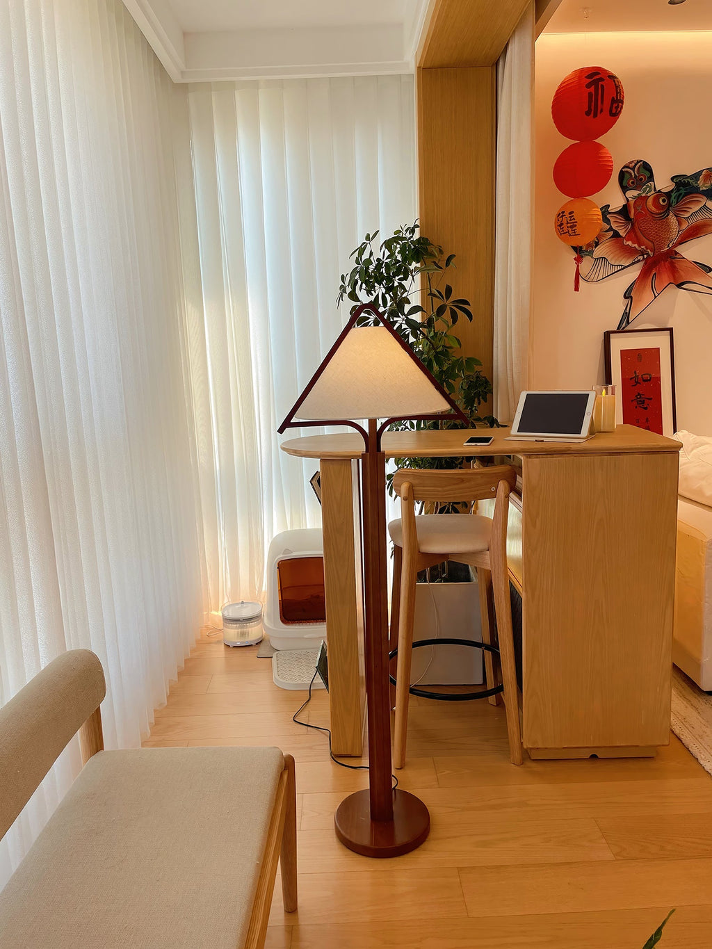 Apex Triangle Shade Floor Light, Floor Lamp, detail 36