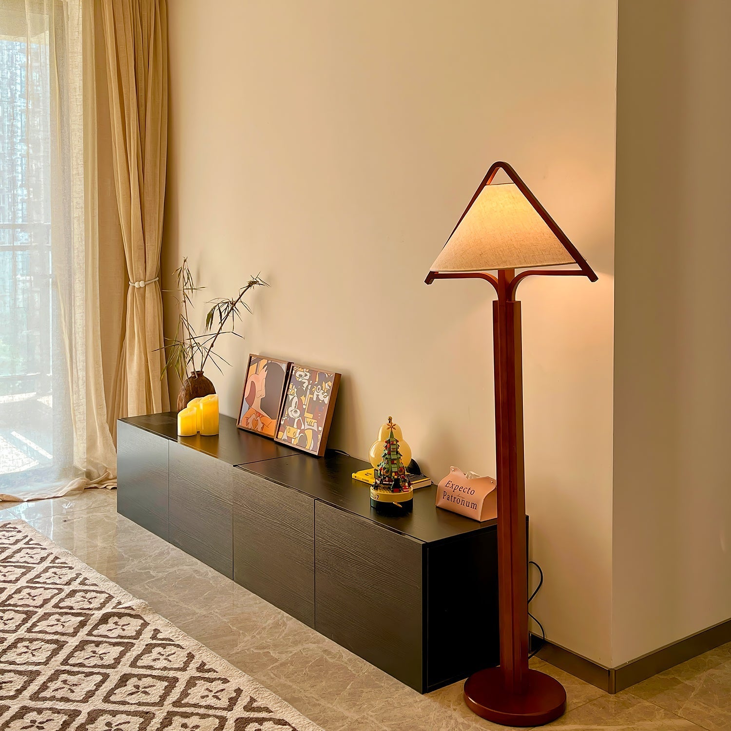 Apex Triangle Shade Floor Light, Floor Lamp, detail 37