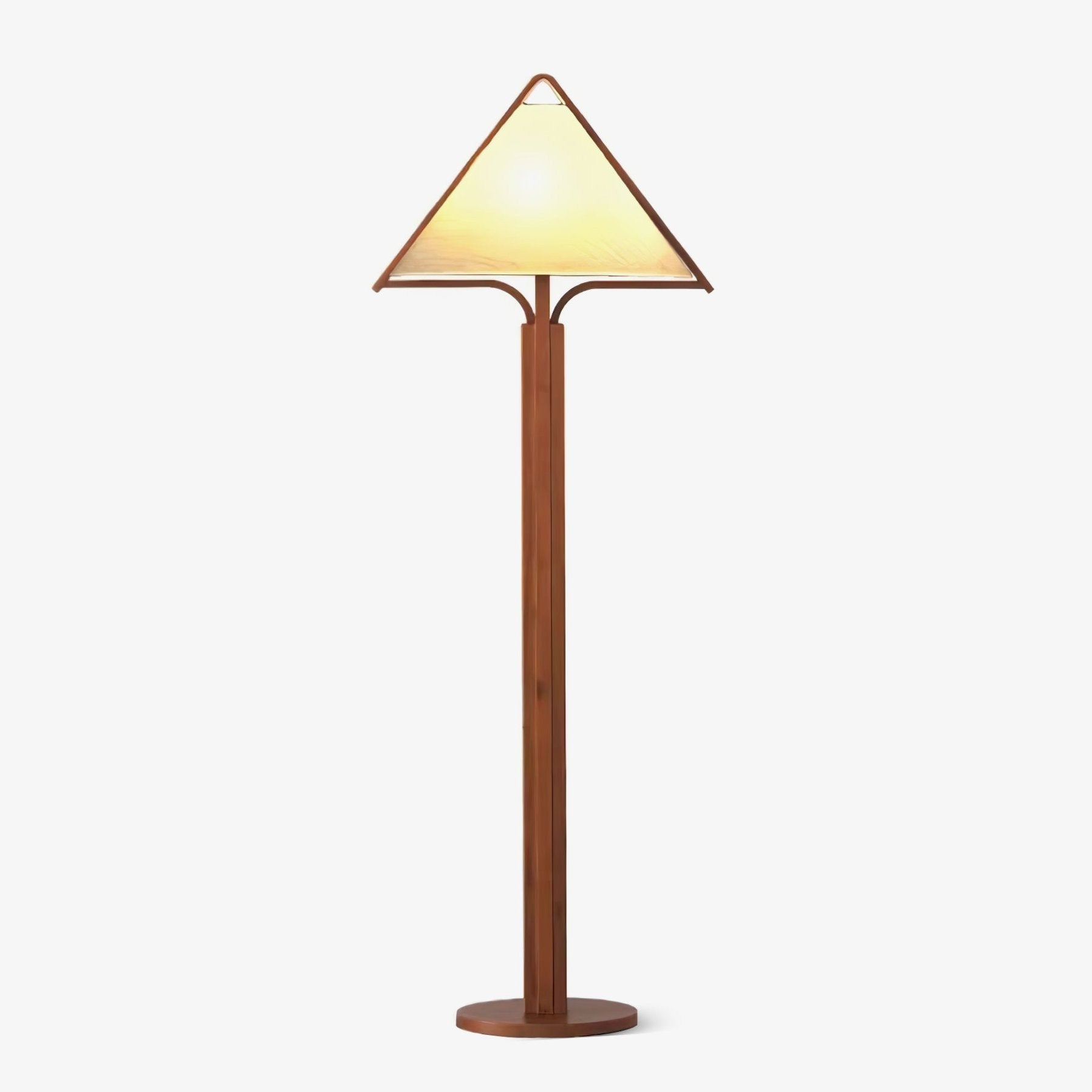 Apex Triangle Shade Floor Light, Floor Lamp, Metal, Dia 50cm x H 140cm