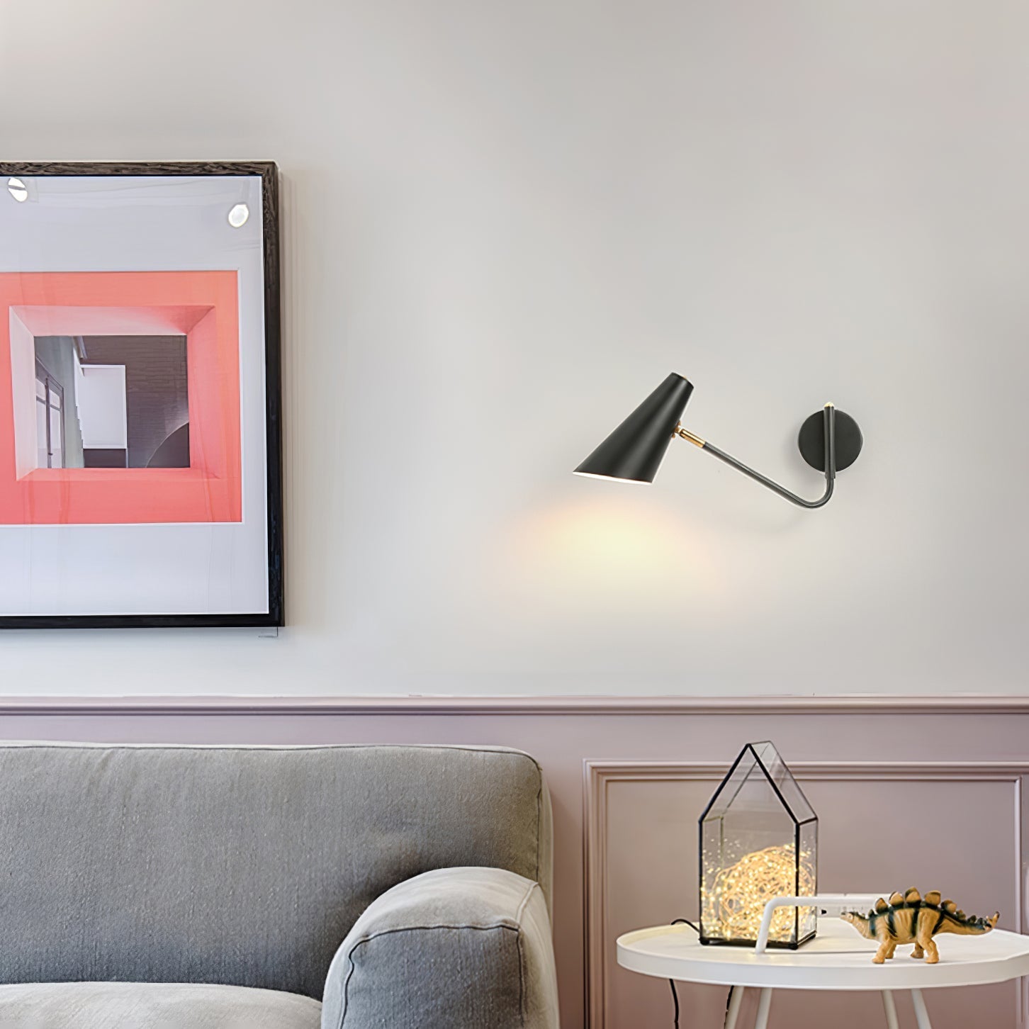 Apex Wall Light, Hardwired Wall Sconce, detail 7