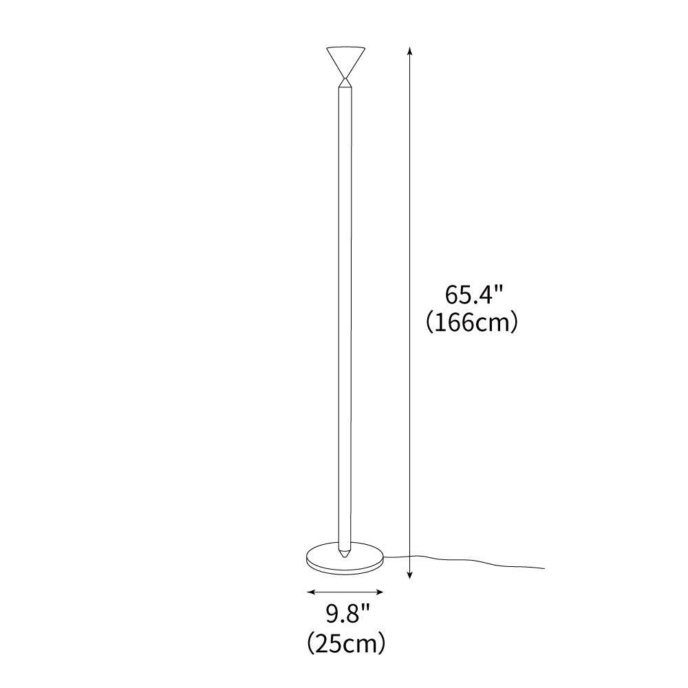 Apollo Floor Light 9.8", Floor Lamp, detail 3