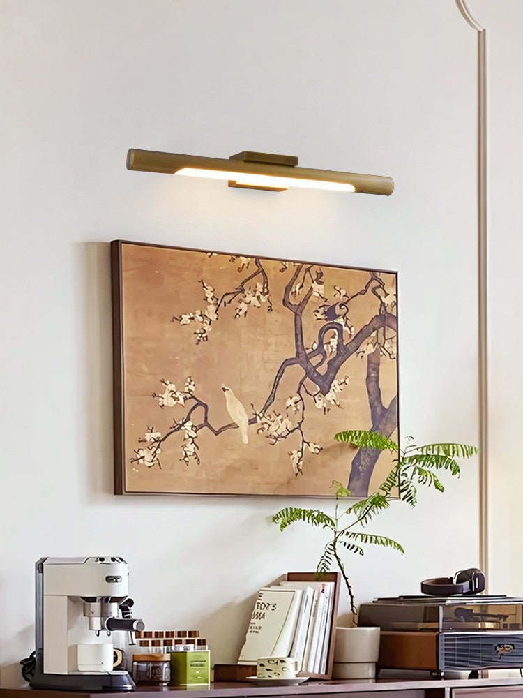 Liora Brass Wall Light, Hardwired Wall Sconce, detail 6