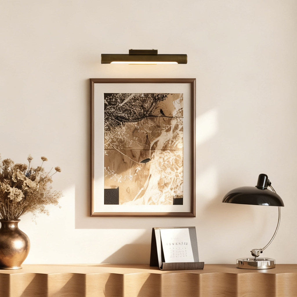 Apollo Brass Wall Light, Hardwired Wall Sconce, detail 4