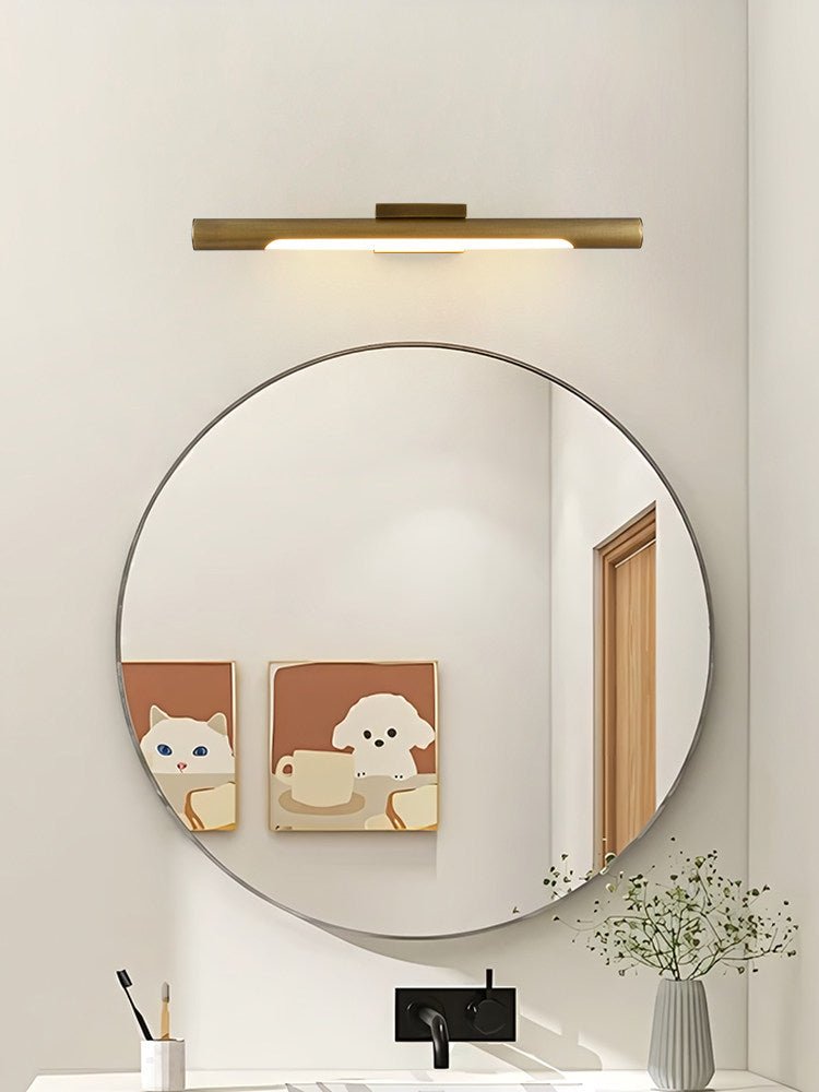 Liora Brass Wall Light, Hardwired Wall Sconce, detail 7